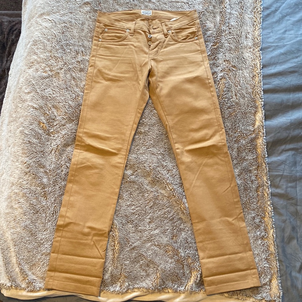 Naked and Famous - Skinny Guy - selvedge duck canvas 29x33